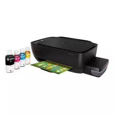 Impresora A Color Multifunción Hp Ink Tank 315 Negra 100v/240v