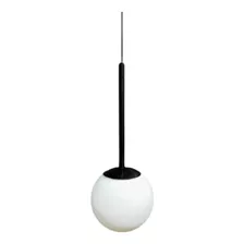 Lampara Colgante Cocina Negro C/tulipa 15cms Bubble Perfecta