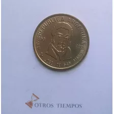 Moneda Argentina 50 Centavos General Jose De San Martin 2000
