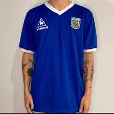 Camiseta Afa Suplente Retro Selección 1986 - Maradona 10