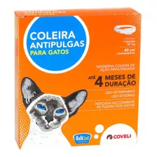 Coleira Antipulgas Para Gatos Bullcat - Coveli 