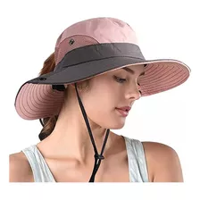 Sombrero De Ala Ancha Con Protección Solar P/ Hombres Mujer