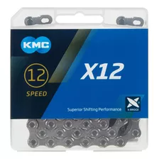 Cadena Kmc X12 1x12 Velocidades Eslabón Rápido 126 Links