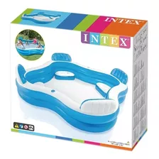 Piscina Intex 1.000 Litros Com Assento E Porta Copos Verão