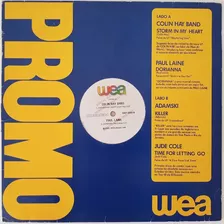 Vinil Lp Disco Promo 43 Wea Adamski Colin Hay Band Single 90