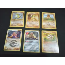 Pokémon Tcg Copag - 22 Pokémons De Terra (onix, Cubone, Etc)