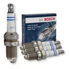 Kit Jogo 4 Velas Strada G4 1.4 8v Fire 2016 2017 Flex Bosch