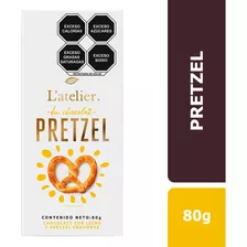 Chocolate L'atelier Roast Bbq Pretzel Barra 80g