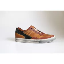 Zapatillas Hombre Urbanas Franco Pasotti Mario Cuero Casual