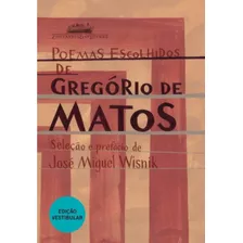 Livro: Poemas Escolhidos De Gregório De Matos 