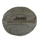 Cubierta Llanta Refaccin Logo Gris  Jeep  Wrangler 08/17