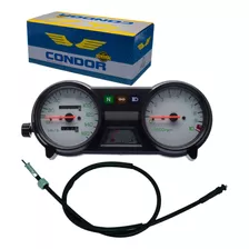 Painel De Instrumentos Condor Honda Cbx 200 Strada + Cabo