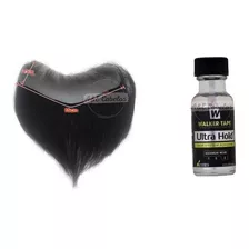 Kit Cola Ultra Hold + Protese Capilar Masculino Topete