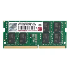 Memoria Ram 16gb Transcend Ddr4 2400 So-dimm Computer Internal (ts2gsh64v4b)