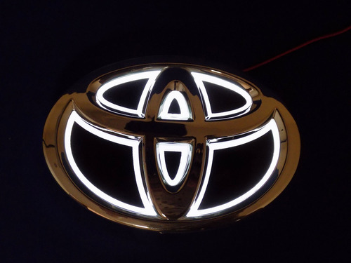 Emblema Perfil Luminoso Toyota Foto 2