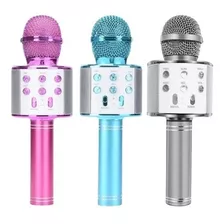 Micrófono Con Bluetooth Cornetas Inalámbrico Para Karaoke