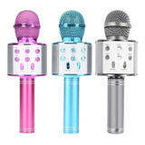 Micrófono Con Bluetooth Cornetas Inalámbrico Para Karaoke