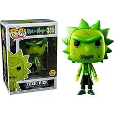 Funko Pop Animation Rick Y Morty Glow En La Oscuridad Tóxico