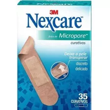 Curativo Nexcare 3m Micropore - 35 Unidades