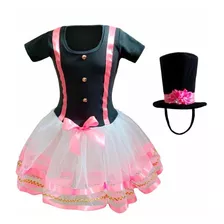 Fantasia De Bebê Mundo Bita Vestido E Cartola Com Envio 24h