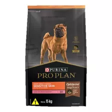 Ração Pro Plan Sensitive Skin Cães Medios E Grandes 15kg