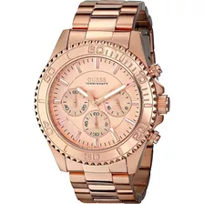 Reloj Pulsera Guess U0170g4 Sporty Sofisticado Rosegold 