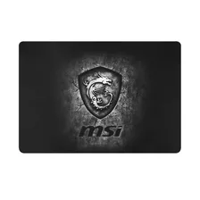 Mouse Pad Gamer Msi Gd20 Agility De Borracha E Tecido 220mm X 320mm X 5mm Preto