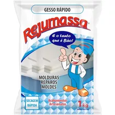 1 Kg De Gesso Secagem Rápida 1 Kg Rejumassa- Peça Já!