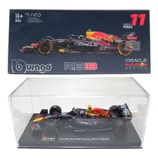 Red Bull Rb18 Sergio Pérez #11 Acrílico F1 2022 1/43 Burago