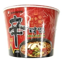 Cup Noodle Coreano Nongshim Big Bowl Shin Sabor Picante 100g