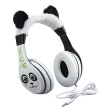 Panda Auriculares Para Niños, Diadema Ajustable, Sonido Esté