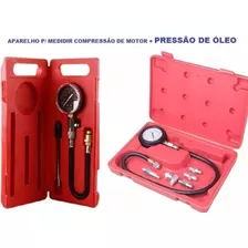 Teste De Compressão De Motor Álcool/gasolina + Pressão Óleo