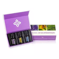 Kit Apresentação 3 Óleos Peppermint Lavanda E Lemon 5ml