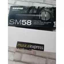 Microfone Shure Sm Sm58-lc Original Pouco Usado