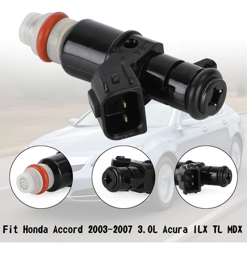 Inyector De Combustible Para Honda Accord 3.0l Fit Acura Ilx Foto 4