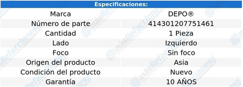 1 Calavera Izquierda Depo Sprinter Del 2019 Al 2021 Foto 4