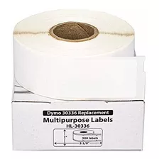 Etiqueta - Compatible Dymo 30336 Multipurpose Labels (1 X 2