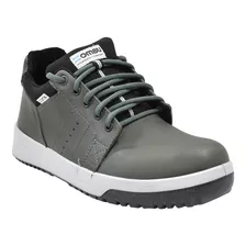 Calzado De Seguridad Zapatilla Ombu Modelo Sneaker / Gris