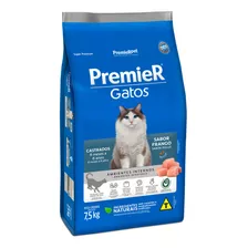 Alimento Premier Gatos Castrados Pollo 7.5kg