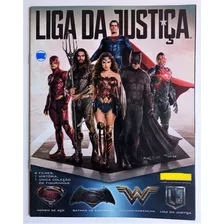 Kit 20 Album De Figurinhas Vazios Liga Da Justiça 2017