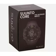 Relógio Gps Trilha Suunto Core All Black Novo - Lacrado