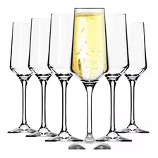Set 12 Copas Champagne / Espumante Diamante Nadir 225ml