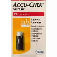 Accu Chek Fastclix - 24 Unidades 