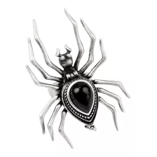 Anillo Araña Viuda Negra Con Compartimiento Killstar Restyle