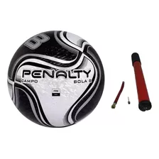 Bola De Futebol De Campo Penalty Oficial 8x + Bomba De Ar