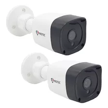 2 Camera De Segurança 1080p Full Hd 2mp Led Infra Jl Protec 