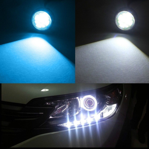 5 Uds 23mm 12led Coche Ojo De guila Luz Diurna 12v 15w Foto 6