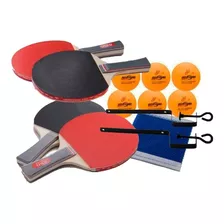 Kit Ping Pong Aoshidan Asd Tenis De Mesa Profissional.