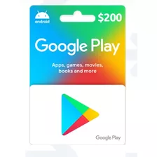 Tarjeta De Google Play 200