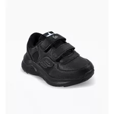 Zapatillas Footy Escolares Negras Sin Luces Funny Store